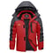 Mens Winter Ski Jacket Waterproof Warm Fleece Snow Coat Windproof Outdoor Parka 17