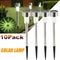 Outdoor Solar Garden Pathway Lights Set 1
