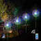 Solar Firework Garden String Lights Set 6