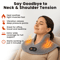 Electric Heating Neck And Shoulder Massager With Infrared Therapy And Vibration 0