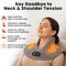 Electric Heating Neck And Shoulder Massager With Infrared Therapy And Vibration 0