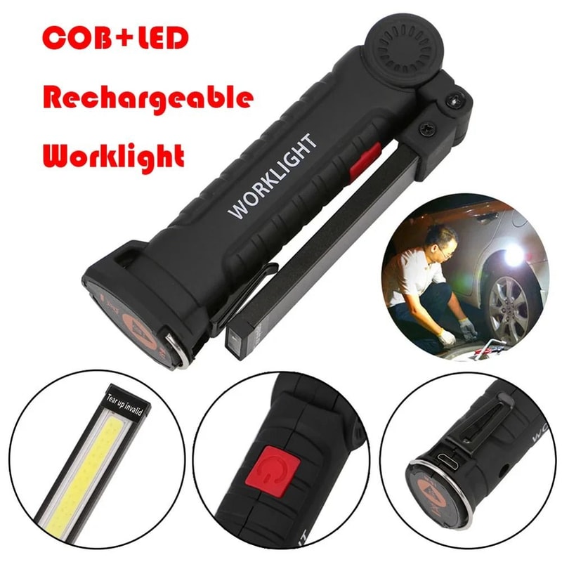 Folding Rechargeable LED Work Light 5