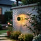 Solar Fence Light With Cut Out Design 6