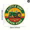 Vintage Tractor Metal Wall Sign 2
