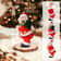 Electric Santa Claus Plush Decoration 0