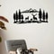 Mountain Forest Metal Wall Art 2