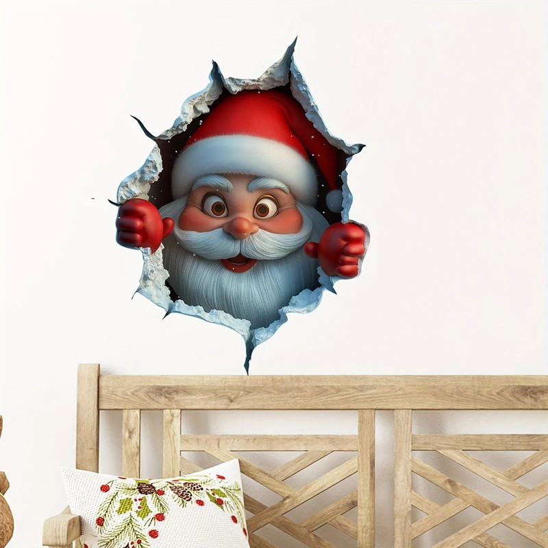 Christmas Santa Wall Sticker 2