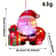 LED Christmas Santa Claus Ornament 5