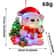 LED Christmas Santa Claus Ornament 6
