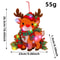 LED Christmas Santa Claus Ornament 8