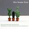Mini Dollhouse Plant Set Pack Of 5 2