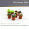 Mini Dollhouse Plant Set Pack Of 5 8