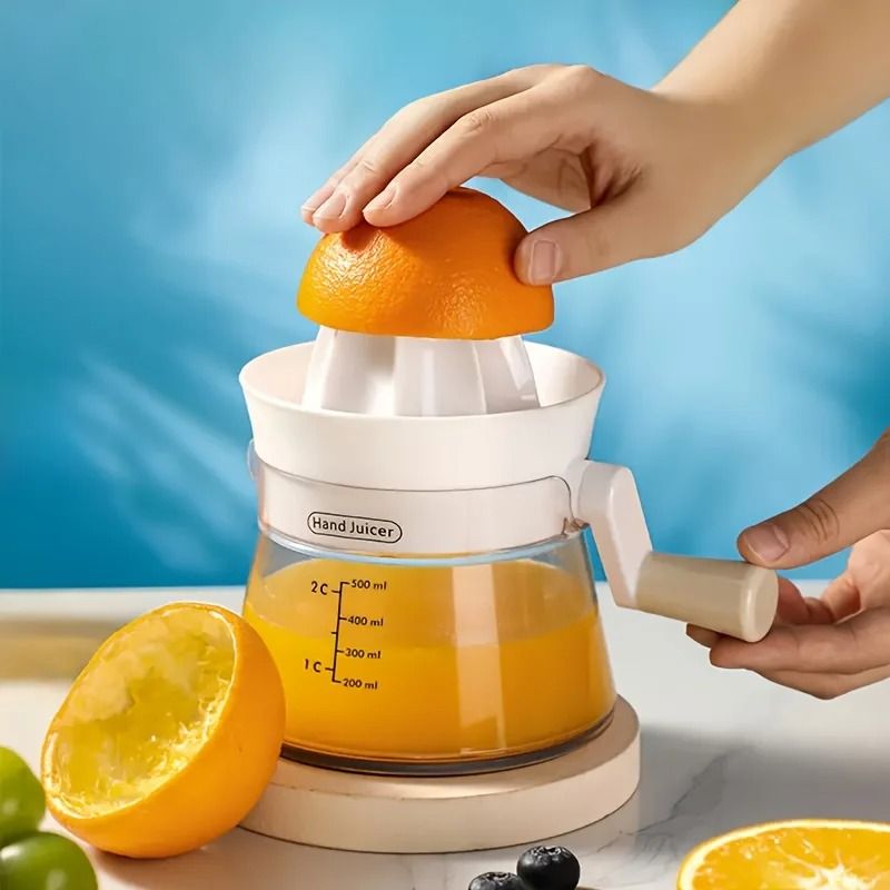 Manual Citrus Juicer With Measuring Container 0