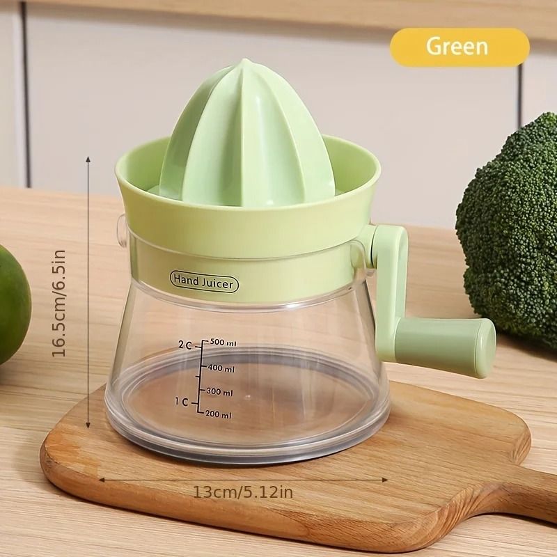 Manual Citrus Juicer With Measuring Container 8