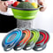Silicone Folding Drain Basket For Fruit And Vegetable Washing 0