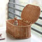 Bohemian Rattan Style Woven Storage Basket 1