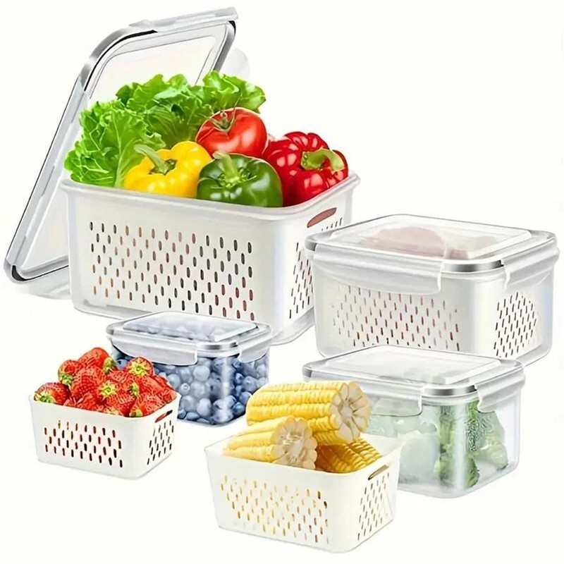 Refrigerator Storage Box Fresh Keeping Container 1