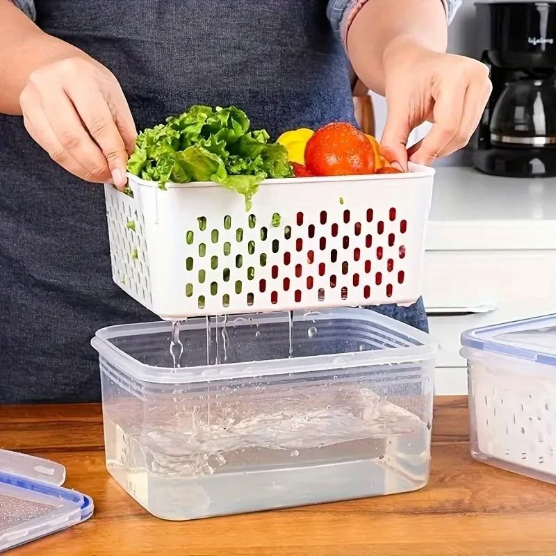 Refrigerator Storage Box Fresh Keeping Container 2