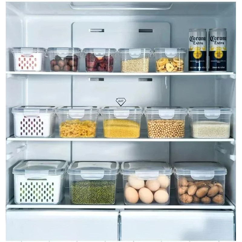 Refrigerator Storage Box Fresh Keeping Container 3