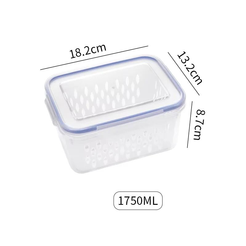 Refrigerator Storage Box Fresh Keeping Container 8