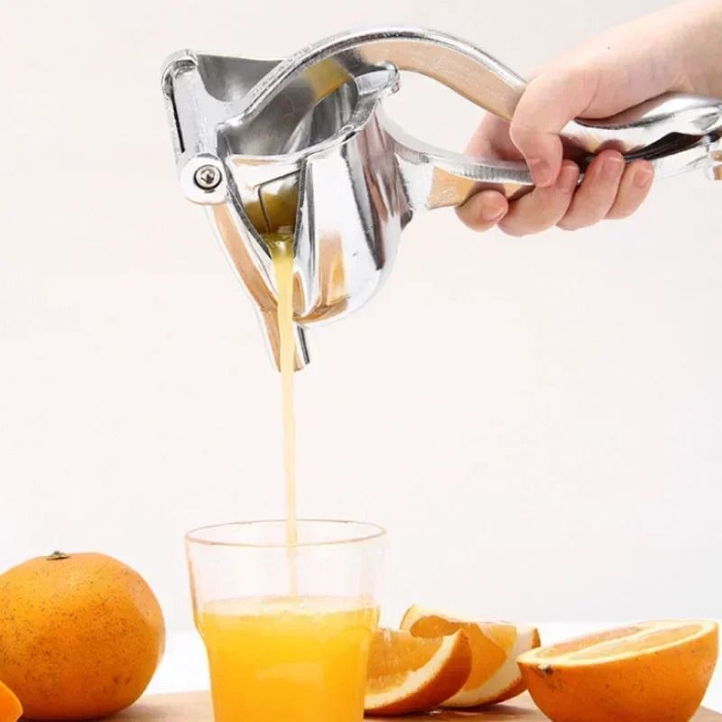 Portable Manual Juice Squeezer Aluminum Alloy Hand Pressure Juicer 4