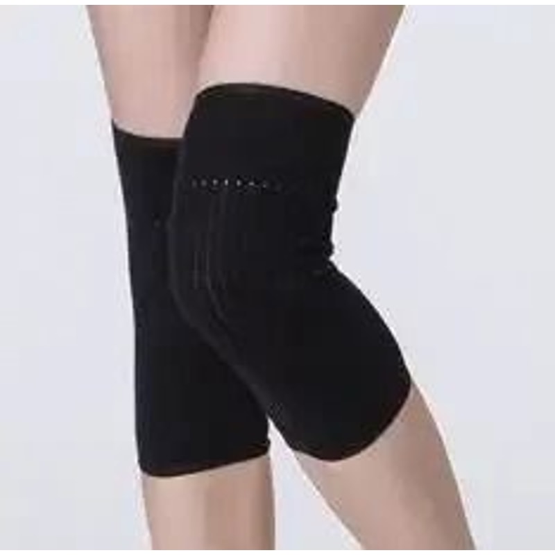 Cashmere Knee Warmers Wool Support Sleeves For Cold Weather Joint Comfort 9