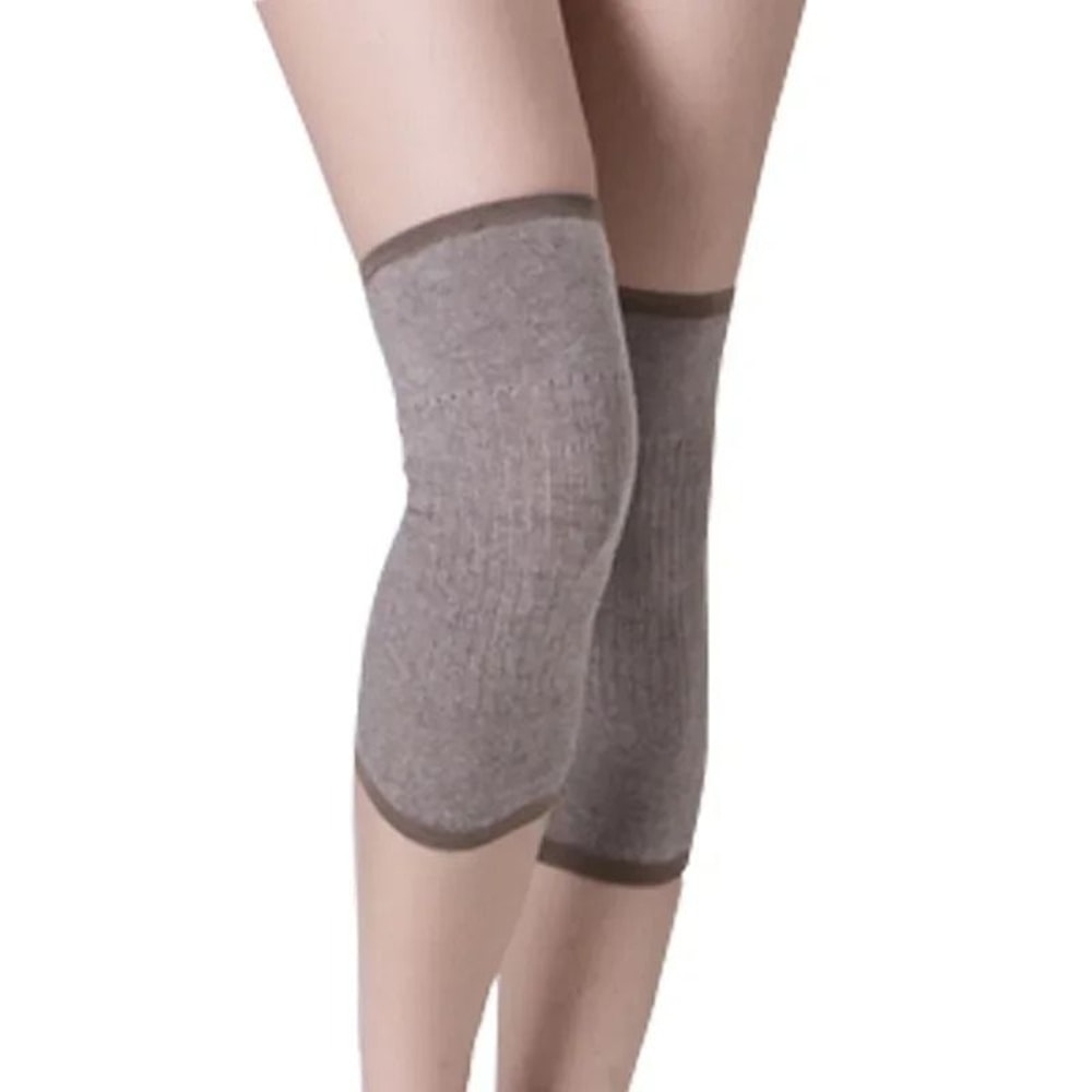 Cashmere Knee Warmers Wool Support Sleeves For Cold Weather Joint Comfort 4