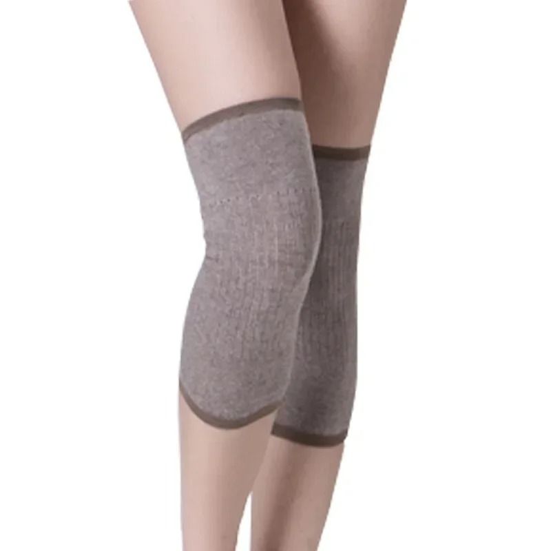 Cashmere Knee Warmers Wool Support Sleeves For Cold Weather Joint Comfort 4