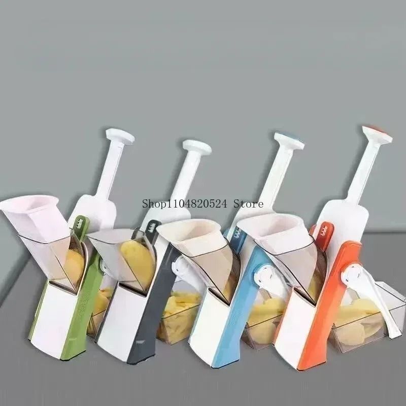 Adjustable Vegetable Cutter And Manual Kitchen Tool For Slicing And Peeling 1