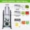 Adjustable Vegetable Cutter And Manual Kitchen Tool For Slicing And Peeling 3