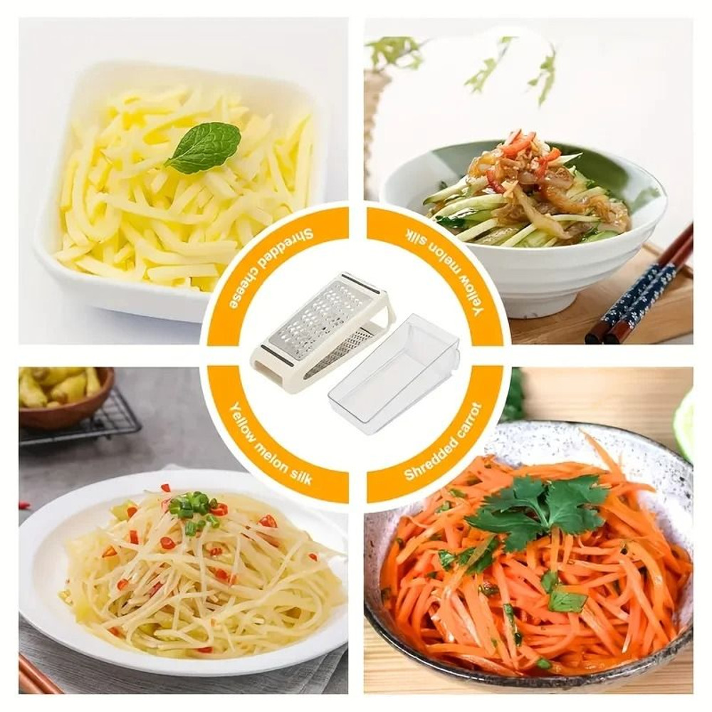 Cheese Box Grater And Handheld Grater Set 5