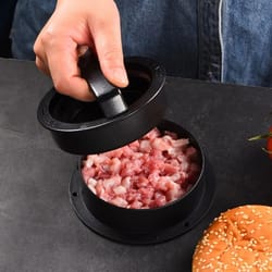 round hamburger press patty maker for homemade burgers