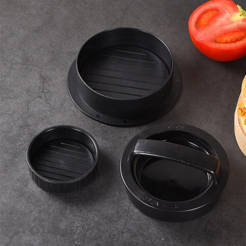 Round Hamburger Press Patty Maker For Homemade Burgers 4