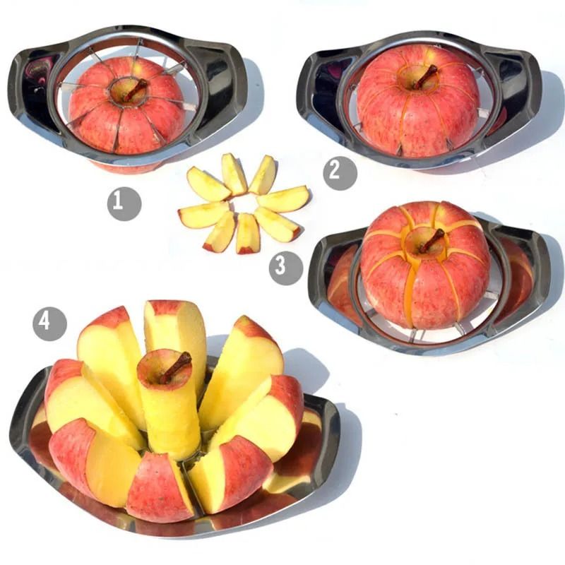 Stainless Steel Apple Cutter And Fruit Slicer 1