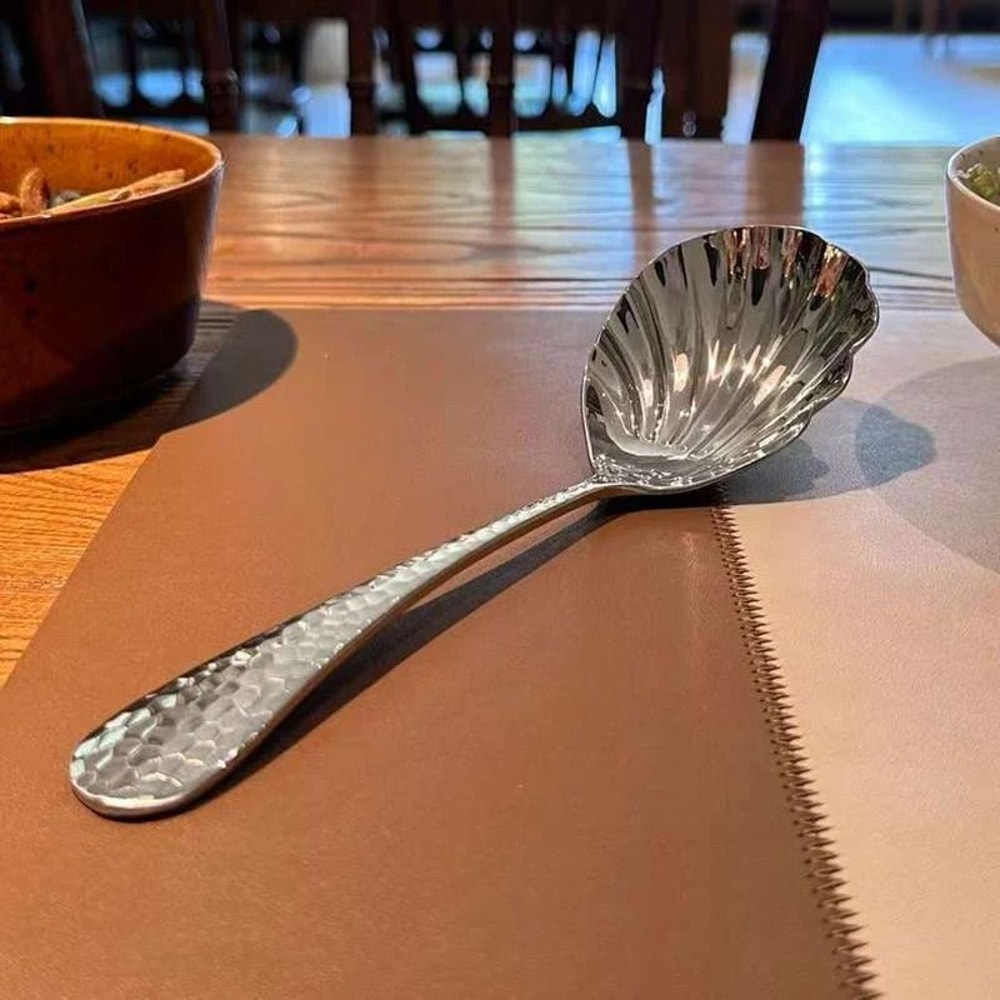 Stainless Steel Long Handle Spoon For Stirring And Serving 3