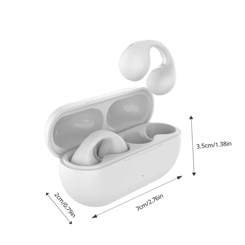Clip On Wireless Air Conduction Sports Headphones Bluetooth 53 Earphones With Mic 7