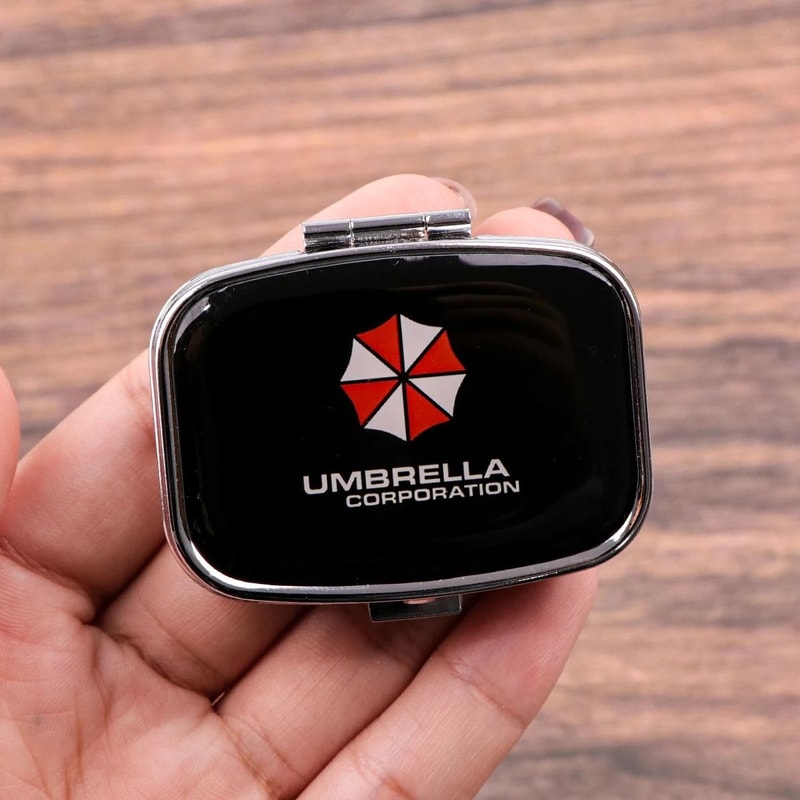 Metal Pill Storage Case With Moisture Resistant Design 2