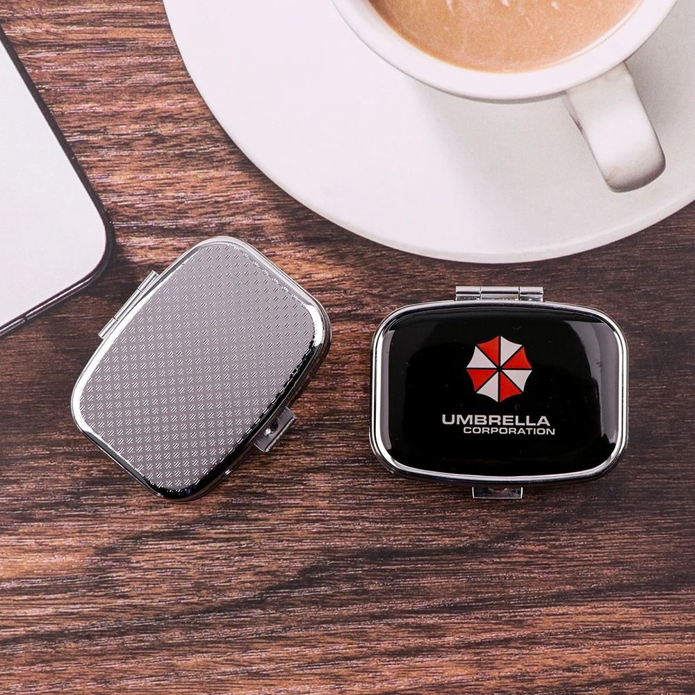 Metal Pill Storage Case With Moisture Resistant Design 3