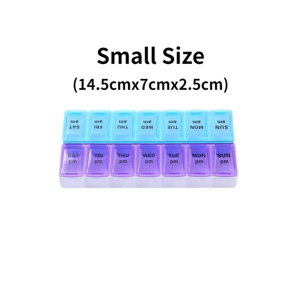 Portable 3 Slot Pill Storage Case For Travel And Daily Use 15