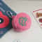 Pink Mini Plush Coin Purse Cute Portable Storage For Coins Earphones And Small Essentials 2