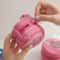 Pink Mini Plush Coin Purse Cute Portable Storage For Coins Earphones And Small Essentials 5