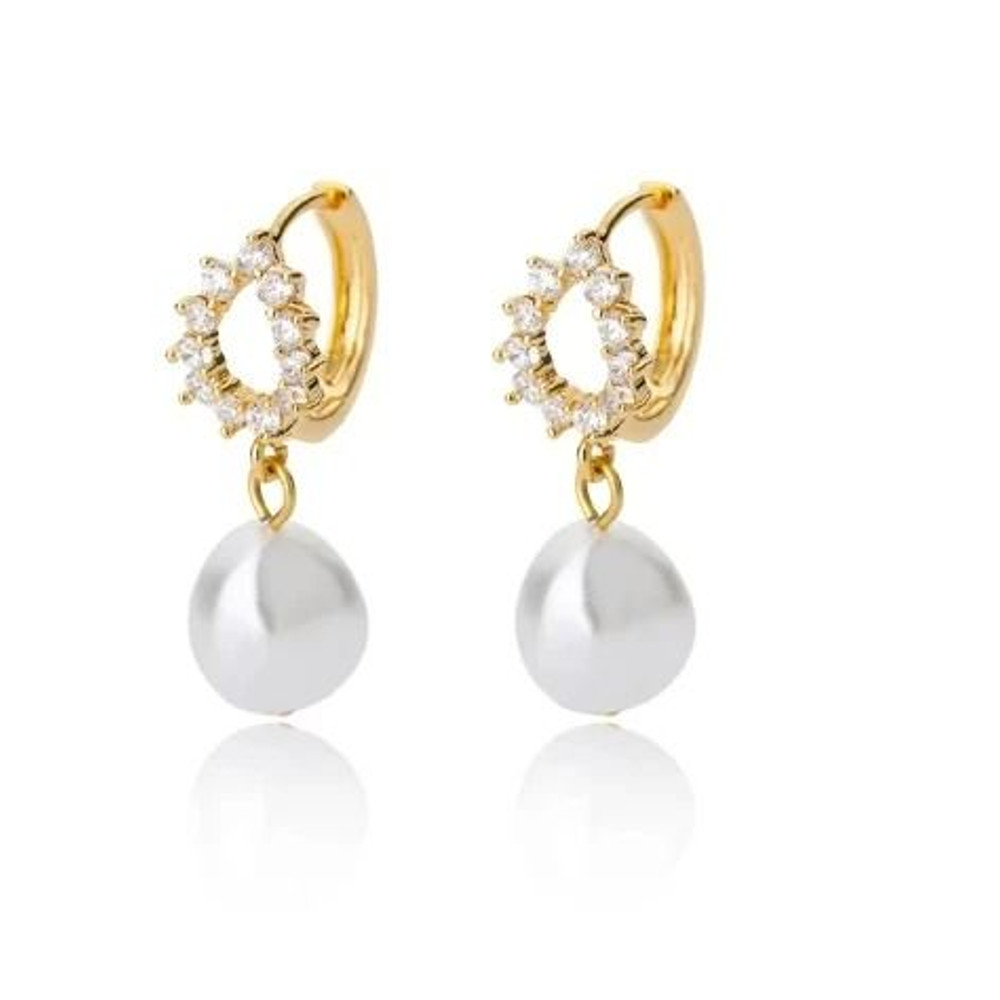 Stainless Steel Star Hoop Earrings 15