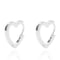 Stainless Steel Star Hoop Earrings 20