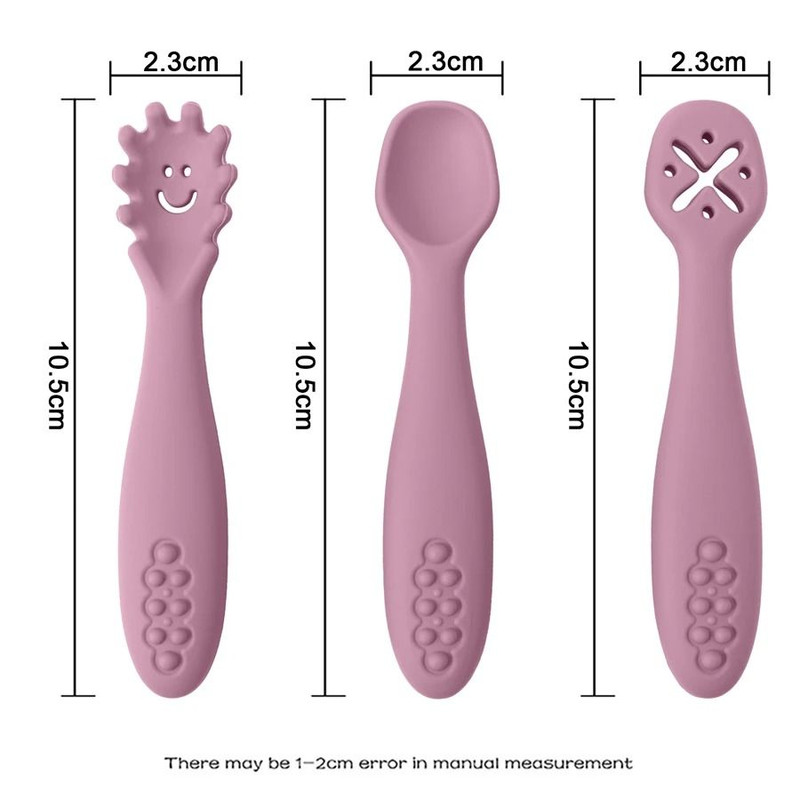 Baby Learning Spoon Set 3