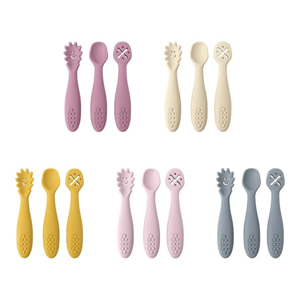 Baby Learning Spoon Set 6