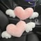 Love Wings Car Headrest Plush Pillow 1
