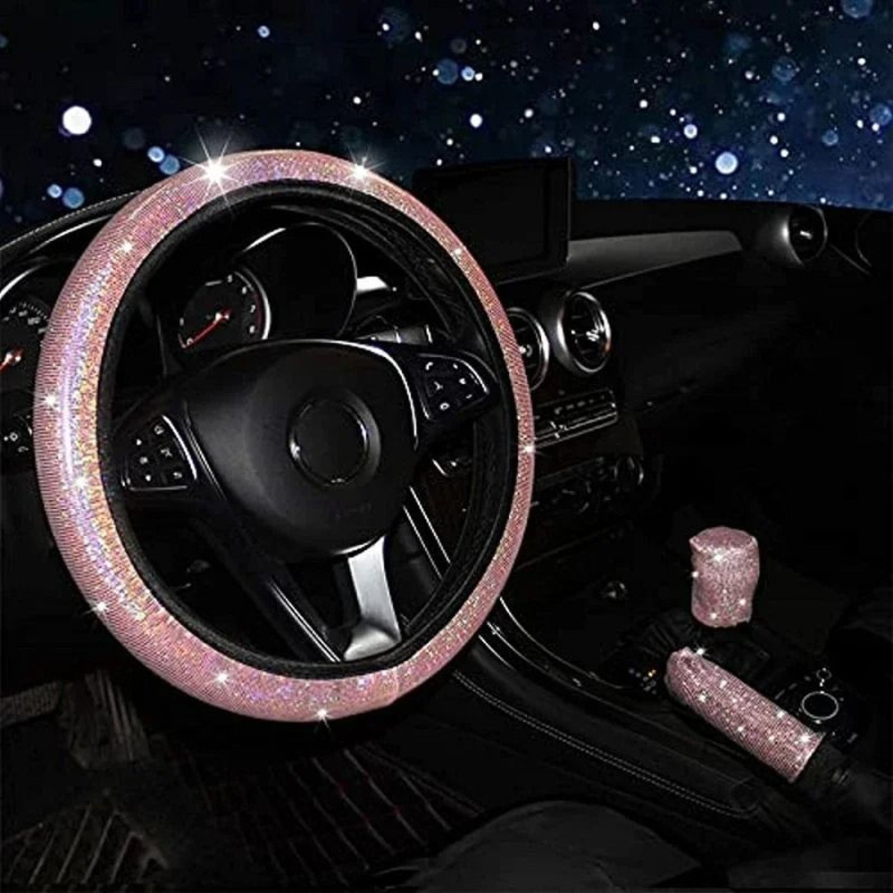 Universal Bling Steering Wheel Cover 2