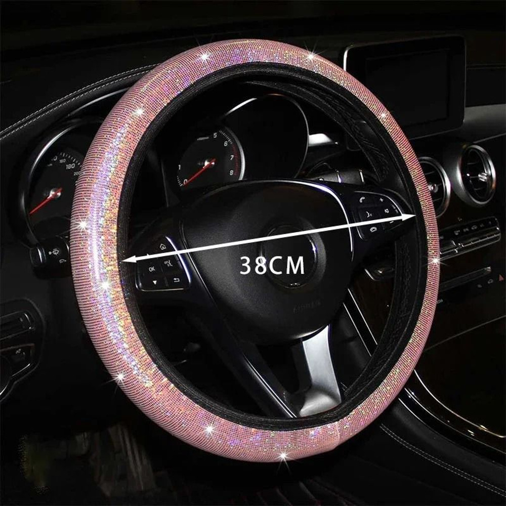 Universal Bling Steering Wheel Cover 3