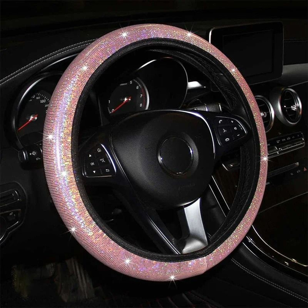 Universal Bling Steering Wheel Cover 8