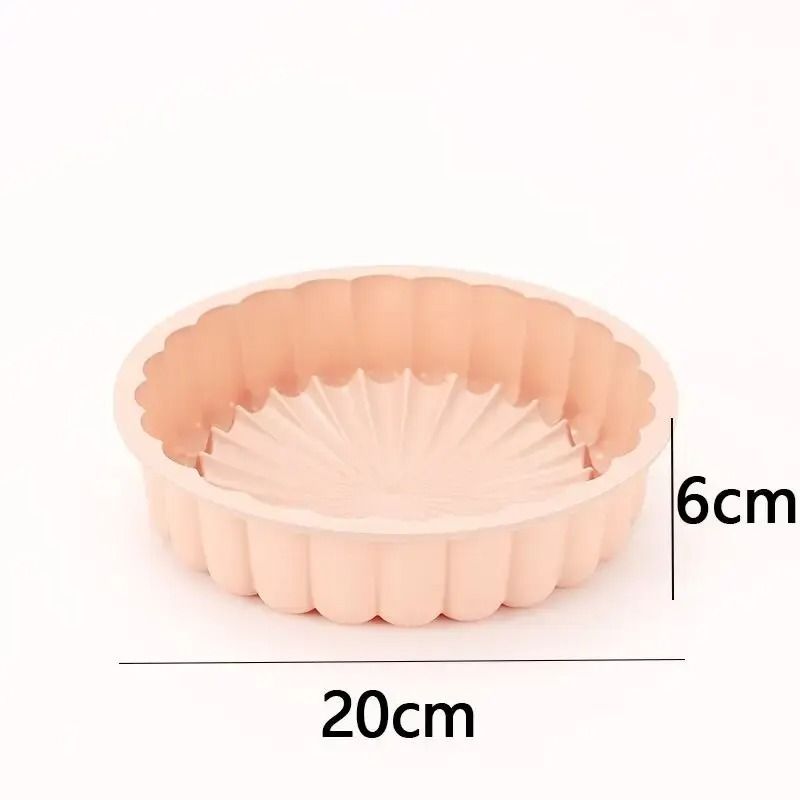 Silicone Sunflower Silhouette Cake Mold 6